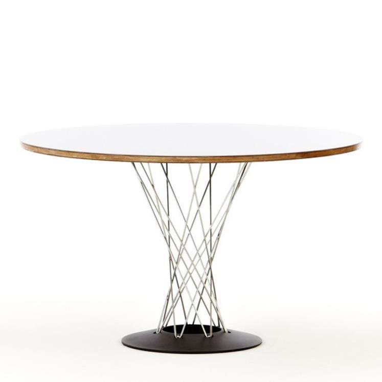 Eettafel Cyclone tafel Wit 105cm