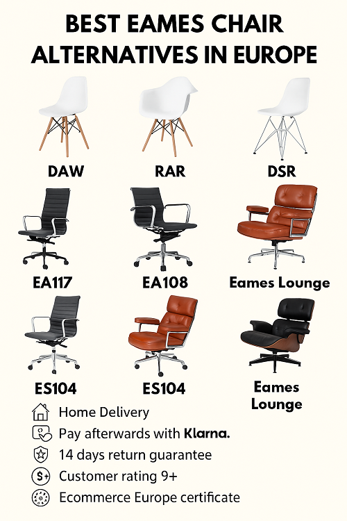 Best Eames Chair Alternatives in Europe
