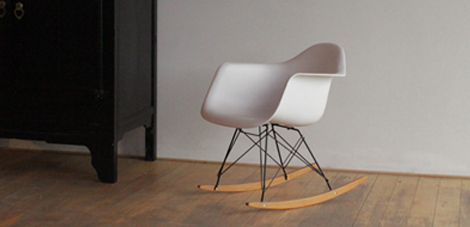 Design eames stoel schommelstoel RAR wit België